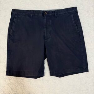 J. Crew Navy Chino Flat Front Shorts sz. 38 / 9” inseam